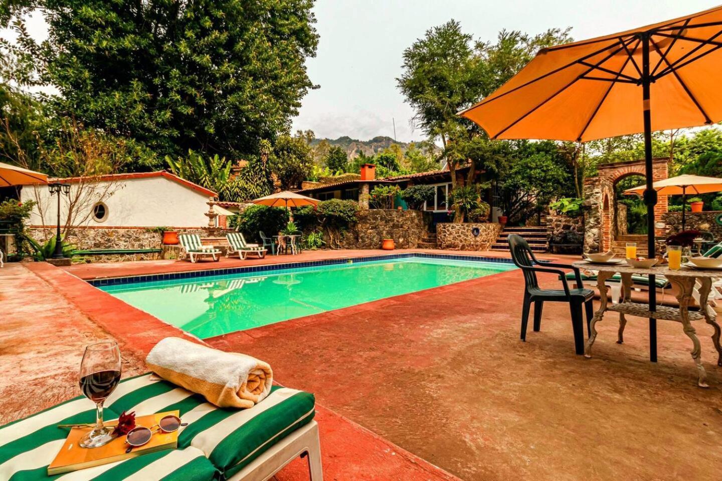 Hotel La Posada Del Valle (Adults Only) Tepoztlán Dış mekan fotoğraf