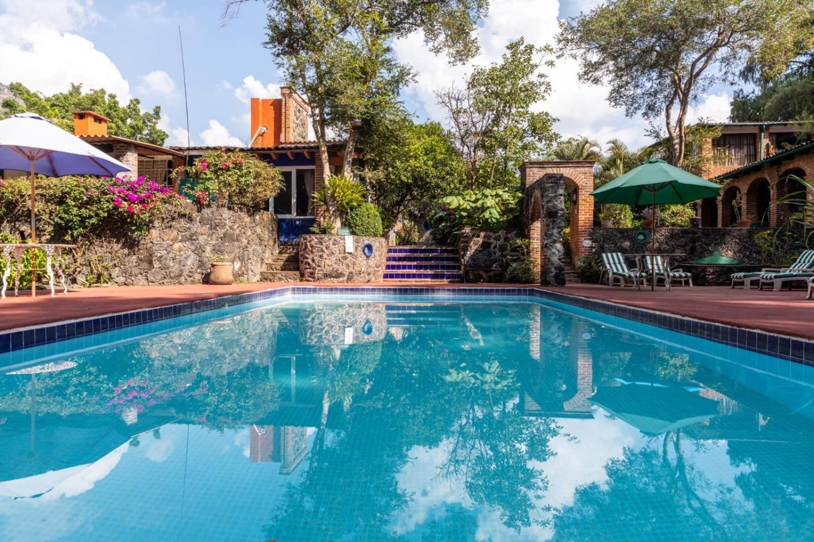 Hotel La Posada Del Valle (Adults Only) Tepoztlán Dış mekan fotoğraf